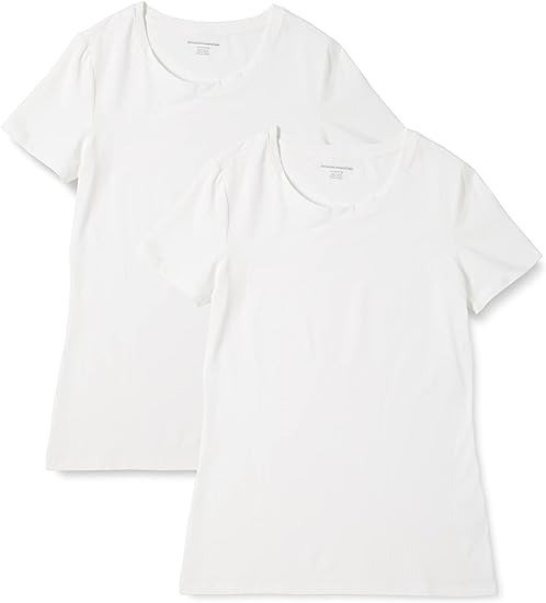 白色基础T恤2件