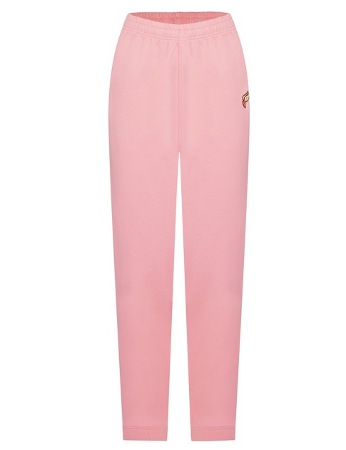 粉色慢跑裤