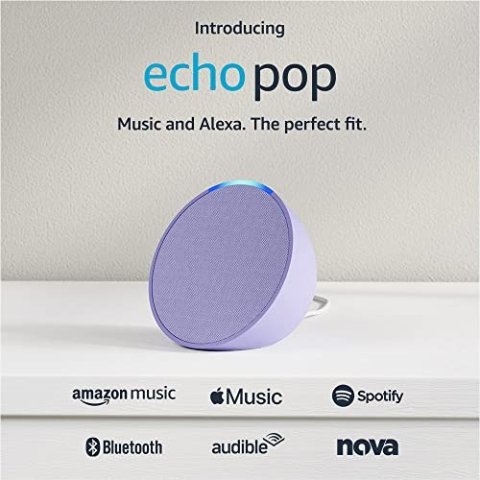6折起Echo 智能音箱、智能家居 Echo POP $39
