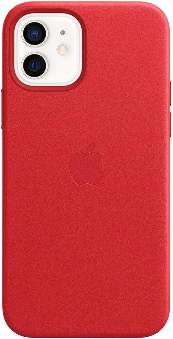 Apple Leather  Case 官方手机壳 (for iPhone 12, 12 Pro)