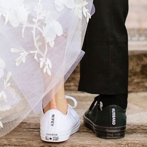 Converse 定制帆布鞋专场 520制作独一无二款情侣鞋、婚鞋