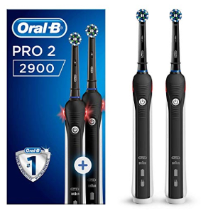 比黑五低：超新版Oral-B 欧乐B Pro 2 2900 电动牙刷 2支装，指导价€ 189.99欧 3折折后仅售€53.59