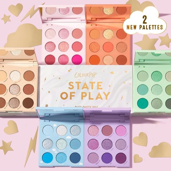 State of Play 彩色眼影套组