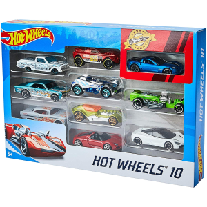 Hot Wheels 玩具小汽车 10件套