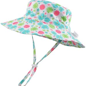 PEECABE 儿童太阳帽UPF 50+ 可调节松紧；硬防晒要跟的上呀