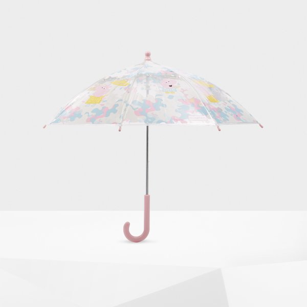 小猪佩奇透明雨伞