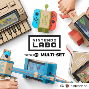 Nintendo Labo 5合1 游戏超强辅助 快乐就是这么简单