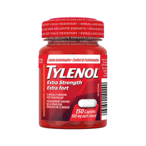 Tylenol 退烧止痛药150片 强效款 家中必备药