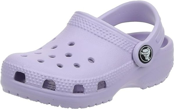 紫色 Classic 平底洞洞鞋