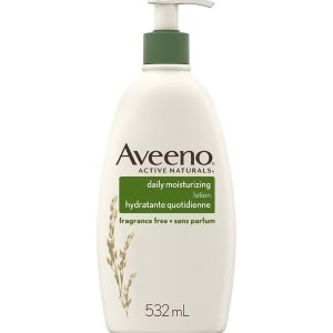 Aveeno 超保湿燕麦身体乳975ml 带泵头 无刺激 适合婴儿肌