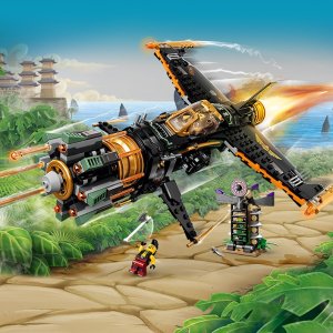 LEGO 71736 超能爆破飞机新品首促 忍者营救大作战
