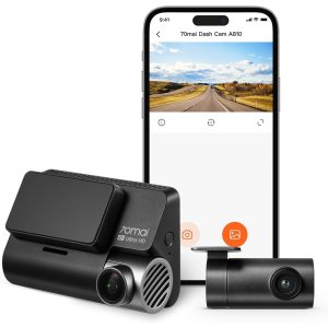 Amazon春季大促🌸：70mai A810 新款4K前后双摄行车记录仪 品质之选 AI监控守护