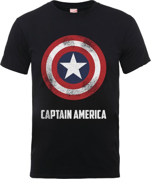 漫威美国队长T恤