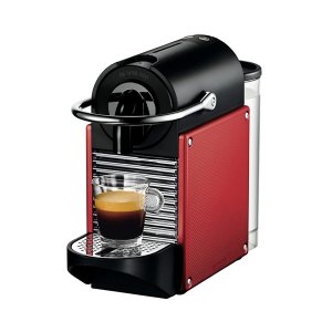 红点设计大赏~NESPRESSO Pixie Carmine 胶囊浓缩咖啡机奶泡机组合（2色）
