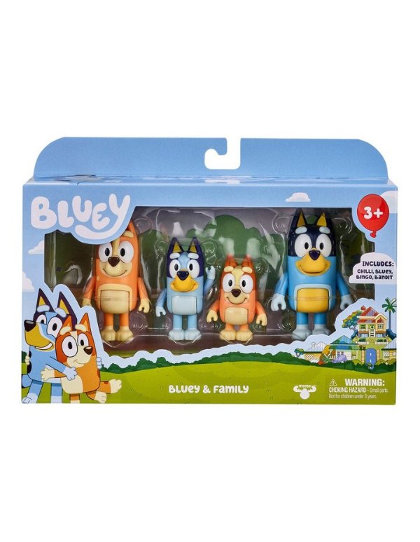 Bluey & Family Figure 玩具