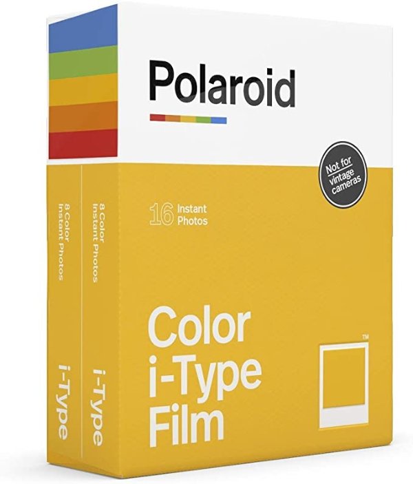 Polaroid Color I-Type Film Double Pack (16 Photos) (6009)