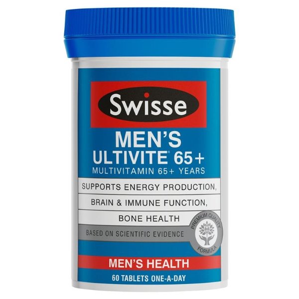 Swisse男士65+Multivitamin 60 Tablets