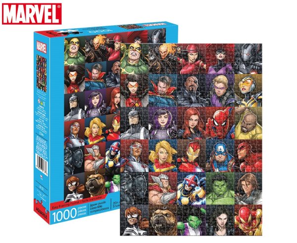 Heroes Collage 1000-Piece Puzzle
