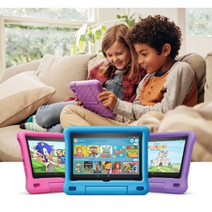 Prime Day 狂欢价：Fire HD 8 儿童版平板电脑 32GB 超多游戏、视频、书籍资源