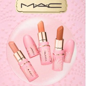 上新：MAC 2022圣诞限定彩妆 蝴蝶结、粉红泡泡 少女心满满