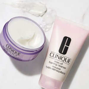 超后一天：Clinique 明星卸妆 收紫胖子卸妆膏、温和卸妆液