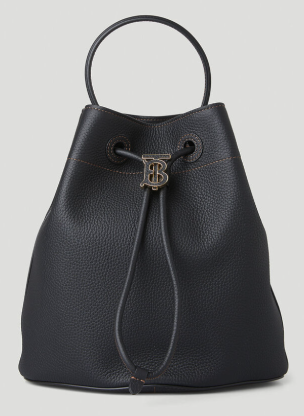 TB Small Bucket Handbag in Black