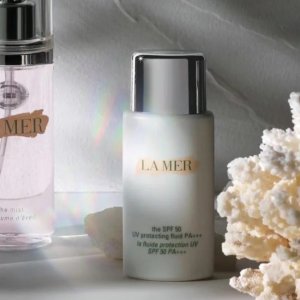 La Mer 海蓝之谜清透修护防晒霜 贵妇养肤 轻薄保湿提亮祛红