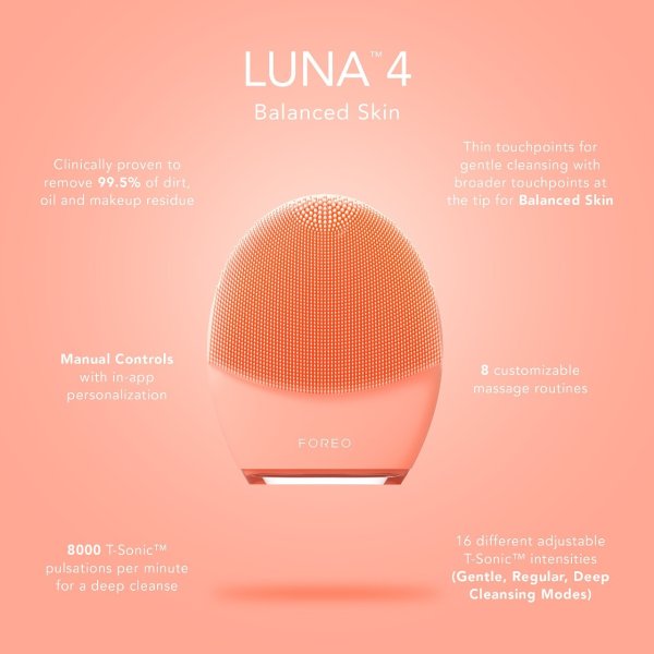 LUNA™ 4 代洁面按摩仪
