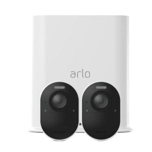 Arlo Ultra 4K 超清无线家用监控 2摄像头套装