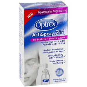Optrex 爱滴氏 可以闭眼喷的眼药水 1秒缓解干眼 眼睛会放电