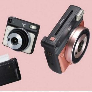 FUJIFILM instax SQUARE SQ6  拍立得 便携相机 支持自拍、滤镜和微距拍照