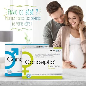 GRANIONS Conceptio 夫妻备孕保健品套装 迎接健康小宝贝