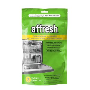 $8.54/3颗 可用3个月！白菜价：Affresh 洗碗机清洁剂 3x40g装 给洗碗机好好洗个澡