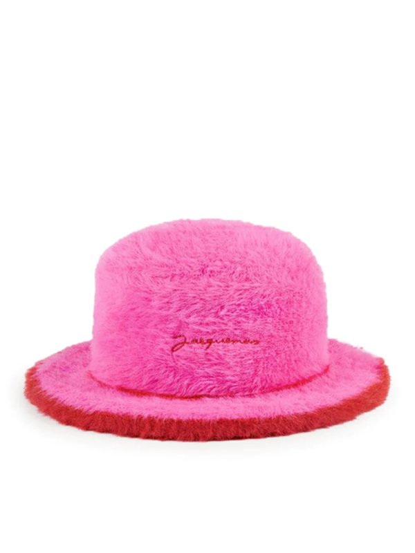 芭比粉帽子