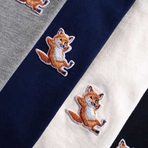 Maison Kitsune 可爱小狐狸 $78收狐狸头T恤