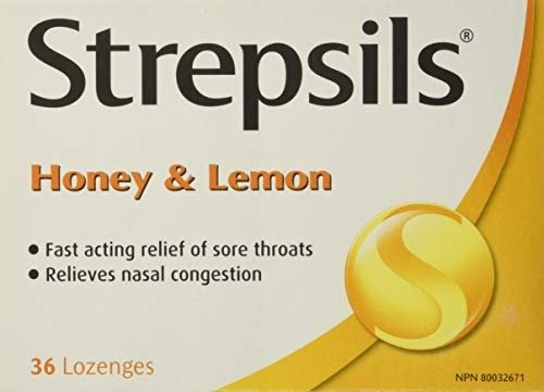Strepsils 润喉糖 蜂蜜柠檬味 36颗