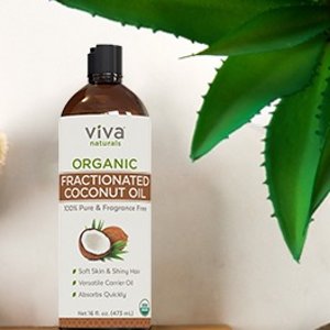 Viva Naturals 有机椰子油473ml 超大瓶 按摩 滋润身体 护发都可