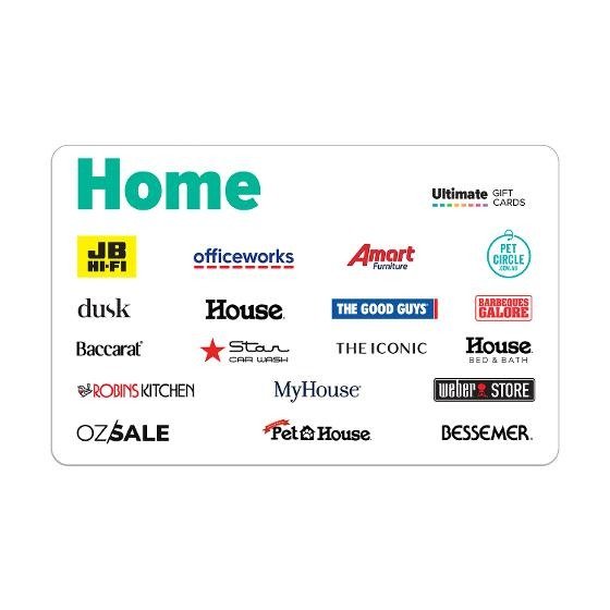 $50 Ultimate Home Gift Card