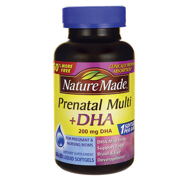  Nature Made Prenatal Multi + DHA