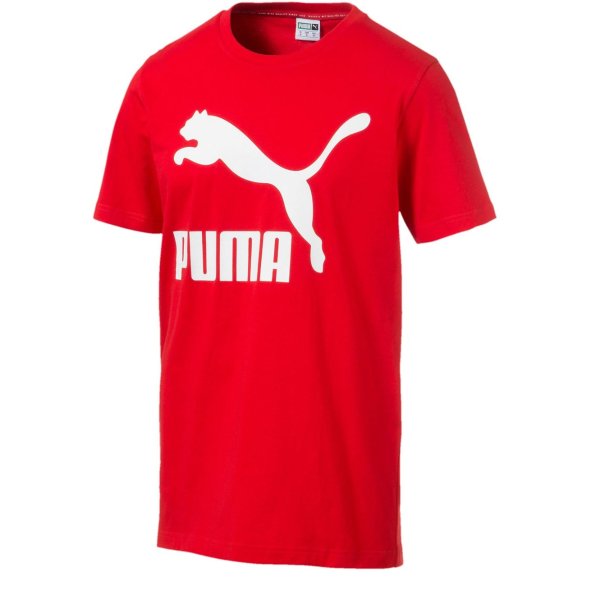 Puma 男士经典logo 纯棉短袖