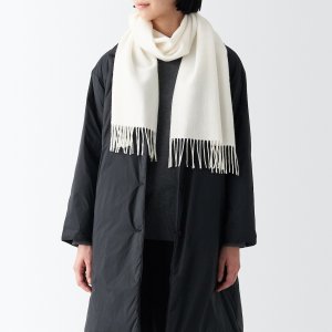 Muji羊毛围巾