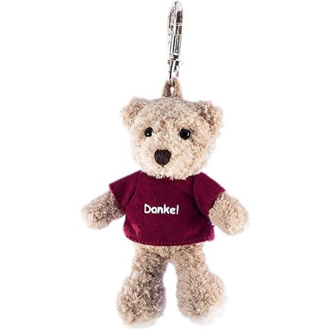 米色泰迪熊挂件