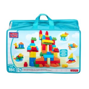 Mega Bloks 大号儿童积木玩具积木150块装 经典款