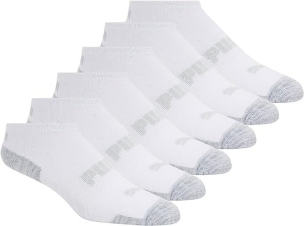 白色棉袜6双