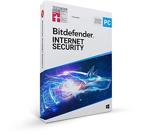 Bitdefender Internet Security - 1 Gerat | 1 Jahr Abonnement | PC Aktivierungscode per Post