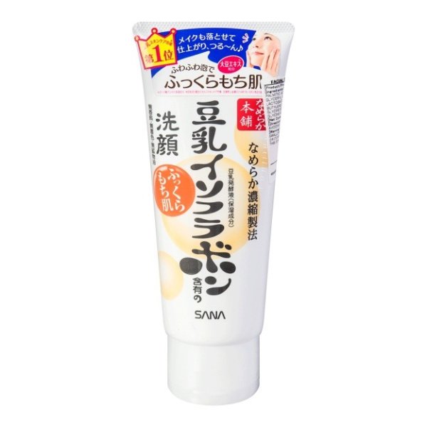日本莎娜 豆乳美肌 温和保湿洁面乳 150g