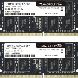 TEAMGROUP 十铨 32GB DDR4 3200MHz 笔记本可装