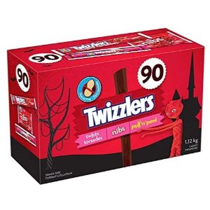 万圣节Cos：Twizzlers 万圣节水果软糖 90颗分享装