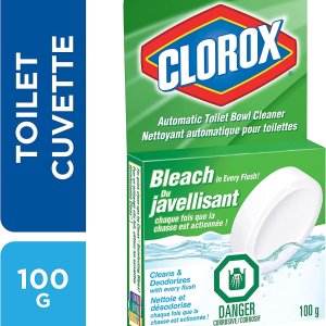 白菜价：Clorox 自动马桶清洁漂白片 一片可用3个月 99%杀菌除臭