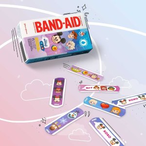 限本周8折 $1.83起倒数一天：Band-Aid 家中常备创可贴 迪士尼、Hello Kitty合作款